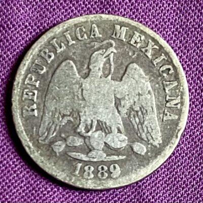 Oaxaca.10Cents.1889.E.