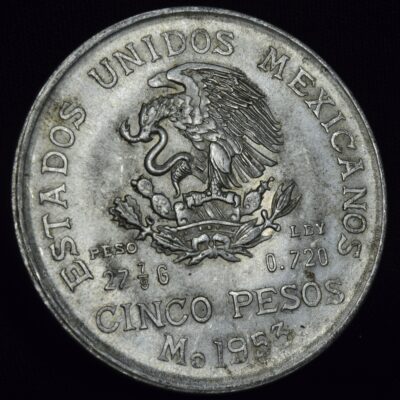 5 pesos Hidalgo 1953